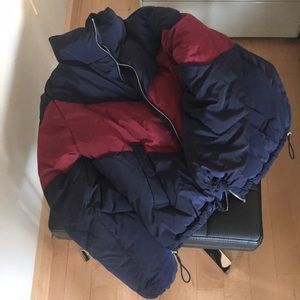 oversized vintage style puffer